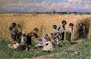 Emile Claus On the Way to School USA oil painting artist